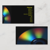 Visite Carte CD de profil (Devant / Derrière)