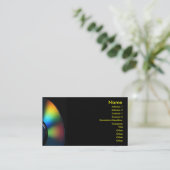 Visite Carte CD de profil (Debout devant)