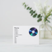 Visite Carte CD de profil (Debout devant)