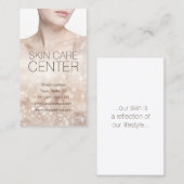 Visite Carte chatoyante dermatologue du centre de soins d (Devant / Derrière)