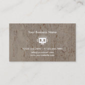 Visite Carte classique d'industrie musicale du DJ de (Dos)