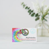 Visite Carte colorée de profil de PAIX (Debout devant)