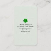 Visite Carte commémorative de célébration de la vie (Dos)