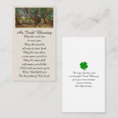 Visite Carte commémorative de la fête de la vie (Devant / Derrière)