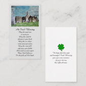 Visite Carte commémorative de la fête de la vie (Devant / Derrière)