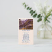 Visite Carte commémorative de la fête de la vie (Debout devant)