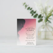 Visite carte commémorative de la photo du côté gauche (Debout devant)