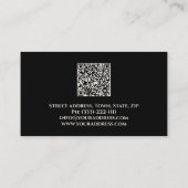 Visite Carte Cool chatoyante Platina Design de luxe (Dos)