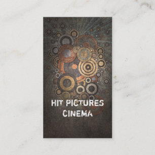 Visite Carte créative de verticale d'affaires de peines