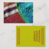 Visite carte d'affaires/profil d'Artisanware de bpc (Devant / Derrière)