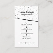 Visite Carte d'affichage à lecture de logo Conception abs (Dos)