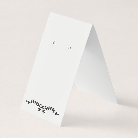 Visite Carte d'affichage autonome pour oreille de la feui (Devant)