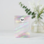 Visite carte d'affichage de conception de coque (Debout devant)