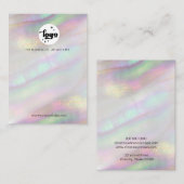 Visite carte d'affichage de conception de coque (Devant / Derrière)