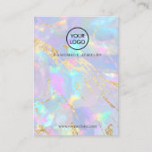 Visite carte d'affichage de conception de texture optique (Devant)