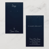 Visite Carte d'affichage de la bijouterie Shimmer de minu (Devant / Derrière)