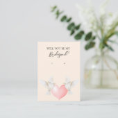 Visite Carte d'affichage de l'Inséparable mariage Bridesm (Debout devant)