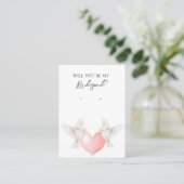 Visite Carte d'affichage de l'Inséparable mariage Bridesm (Debout devant)