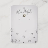 Visite Carte d'affichage de l'oreille du logo Calligraphi (Devant)