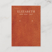 Visite Carte d'affichage de l'oreille texturée en terre c (Devant)