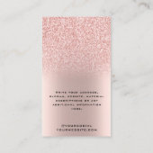 Visite Carte d'affichage de parties scintillant d'oreille (Dos)