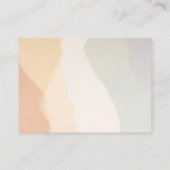 Visite Carte d'affichage des couleurs de la Terre harmoni (Dos)