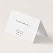 Visite Carte d'affichage d'oreille autonome de défilement (Dos)