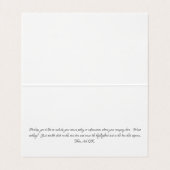 Visite Carte d'affichage d'oreille autonome de défilement (Intérieur déplié)