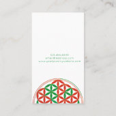 Visite Carte d'affichage du collier de Noël ・ Blume des L (Dos)