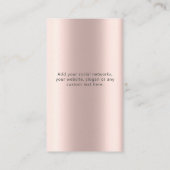 Visite Carte d'affichage du collier de Parties scintillan (Dos)