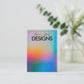 Visite Carte d'affichage Holographique de changement de c (Debout devant)