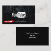 Visite Carte d'annonce de canal Fitness (Devant / Derrière)