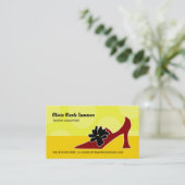 Visite Carte d'appel de l'amoureux de la chaussure (Debout devant)