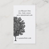 Visite Carte d'appel de l'arborescence (Dos)