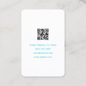 Visite Carte d'as de peintre (Dos)