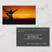 Visite Carte de bande Christian Louer (Devant / Derrière)