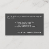 Visite Carte de bande Christian Louer (Dos)