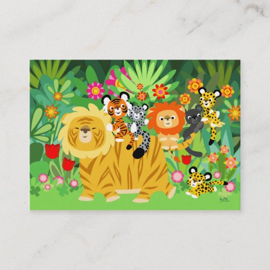 Visite Carte de bande dessinée Liger et d'amis (Devant)