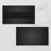 Visite Carte de bannière de carbone (Devant / Derrière)