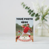 Visite Carte de base-ball personnelle (statistiques de Pi (Debout devant)