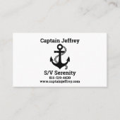 Visite Carte de bateau pour les amateurs de voile (Devant)