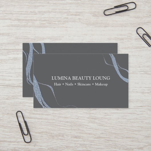 Visite Carte de beauté Lumina (Devant/Arrière en situation)