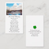 Visite Carte de bénédiction de la prière commémorative (Devant / Derrière)