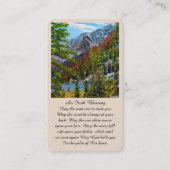 Visite Carte de Bénédiction irlandaise Memorial Sympathy (Devant)