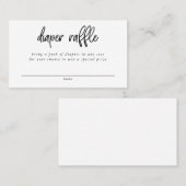 Visite Carte de boîtier de broche de couches (Devant / Derrière)