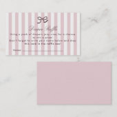 Visite Carte de boîtier de broche et de broche à couches (Devant / Derrière)