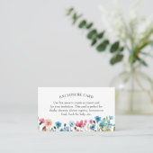 Visite Carte de boîtier de douche fleur sauvage (Debout devant)