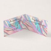 Visite Carte de boîtier pour Mariage à huile et Parties s (Intérieur)