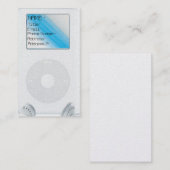 Visite Carte de buissness d'IPod (Devant / Derrière)