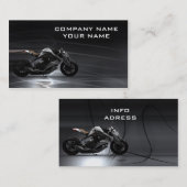 Visite Carte de bureau de moto (Devant / Derrière)